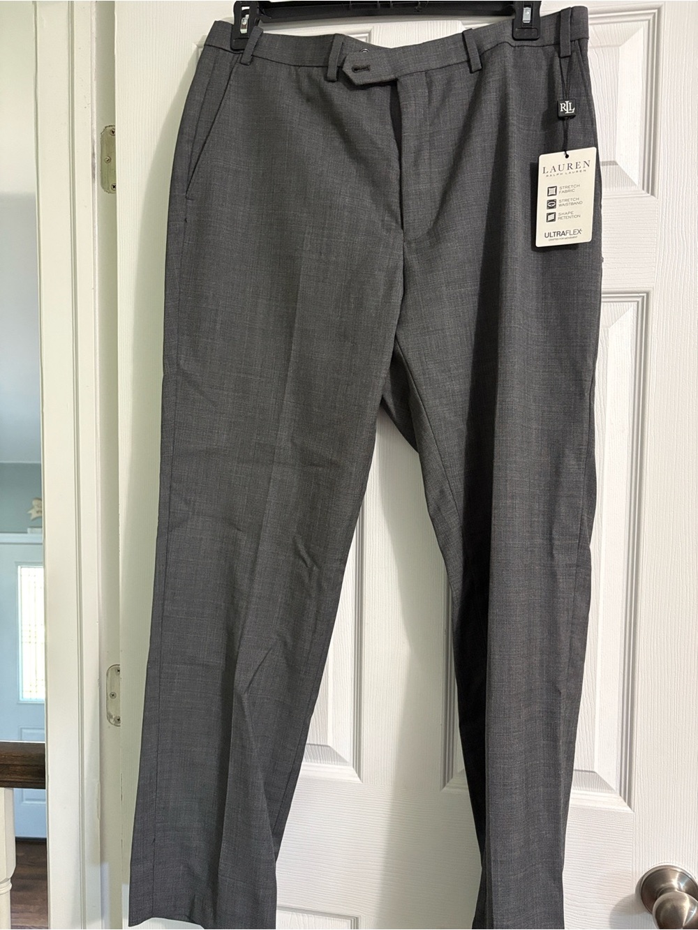 Ralph Lauren Men's Charcoal Gray Dress Pants
